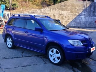 2004 Mitsubishi Outlander I, синий, 680000 рублей, вид 3