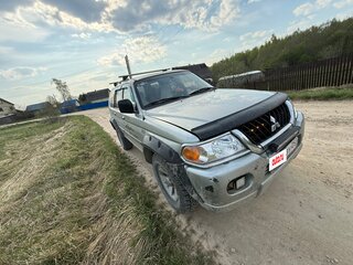 2001 Mitsubishi Montero Sport I, серебристый, 650000 рублей, вид 3