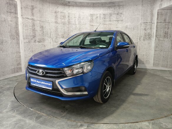2021 Lada (ВАЗ) Vesta I, синий, 1018000 рублей