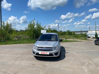 2016 Lada (ВАЗ) Granta I, серебристый, 330000 рублей, вид 1