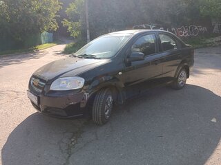 2007 Chevrolet Aveo I, чёрный, 450000 рублей, вид 1