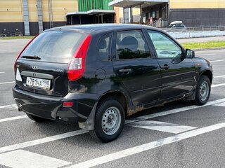 2012 Lada (ВАЗ) Kalina I, чёрный, 189000 рублей, вид 4