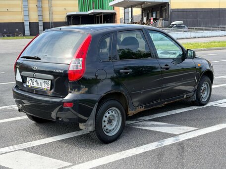 2012 Lada (ВАЗ) Kalina I, чёрный, 139000 рублей, вид 4
