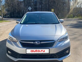 2021 Subaru Impreza V Рестайлинг, серебристый, 1450000 рублей, вид 4