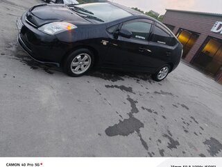2008 Toyota Prius II Рестайлинг (XW20), чёрный, 550000 рублей, вид 2