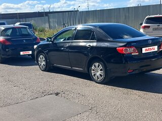 2011 Toyota Corolla X (E140, E150) Рестайлинг, чёрный, 790000 рублей, вид 3