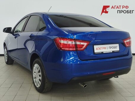 2021 Lada (ВАЗ) Vesta I, синий, 1170000 рублей, вид 3