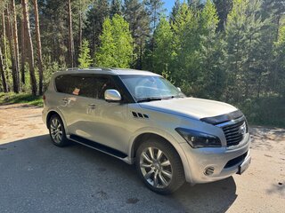 2011 Infiniti QX56 II, серебристый, 1900000 рублей, вид 5