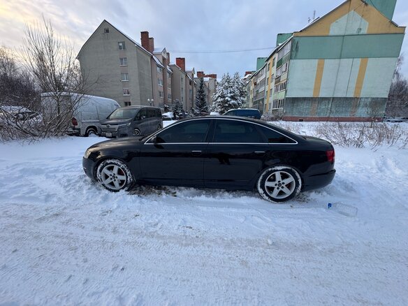 2004 Audi A6 III (C6), чёрный, 1100000 рублей - вид 4