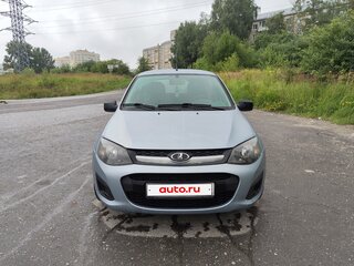 2013 Lada (ВАЗ) Kalina II, голубой, 400000 рублей, вид 5