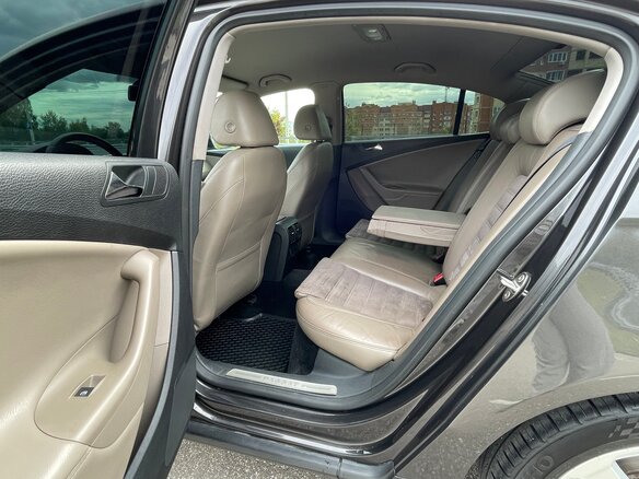 2008 Volkswagen Passat B6, чёрный, 1050000 рублей - вид 11