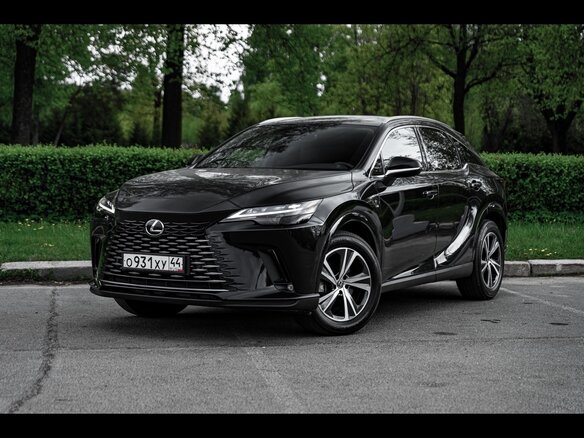 2023 Lexus RX 350h V, чёрный, 7300000 рублей - вид 1