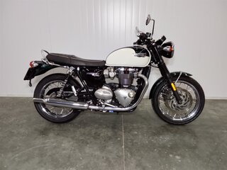 2018 Triumph Bonneville T120, белый, 959000 рублей, вид 4