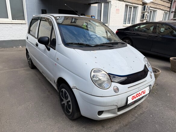 2011 Daewoo Matiz I Рестайлинг, белый, 90000 рублей - вид 1