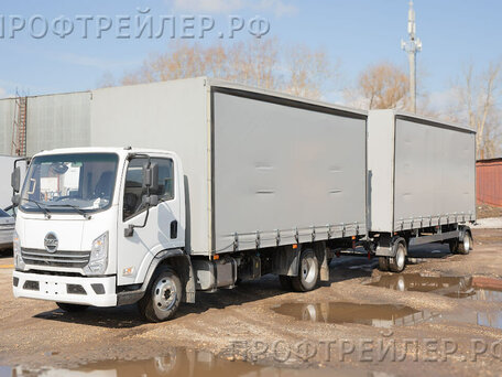 2026 Профтрейлер 86601A, серебристый, 850000 рублей, вид 3