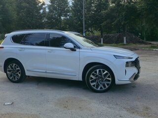 2021 Hyundai Santa Fe IV Рестайлинг, белый, 3450000 рублей, вид 3
