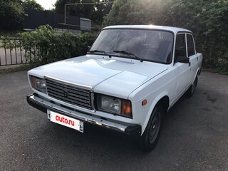 2005 Lada (ВАЗ) 2107, белый, 185000 рублей, вид 2