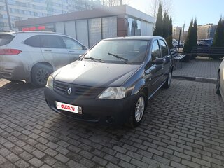 2007 Renault Logan I, чёрный, 299000 рублей, вид 1