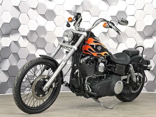 2014 Harley-Davidson Dyna Wide Glide, чёрный, 899000 рублей, вид 2