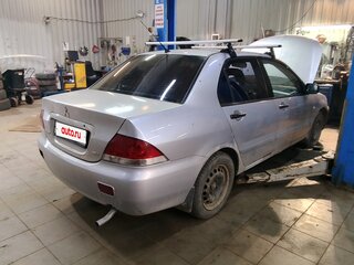 2005 Mitsubishi Lancer IX Рестайлинг, серебристый, 220000 рублей, вид 2