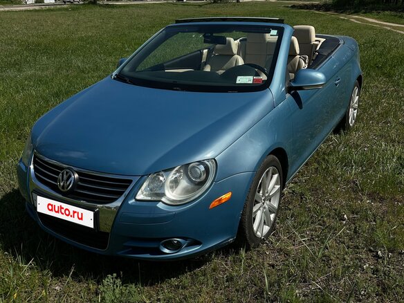 2007 Volkswagen Eos I, синий, 1500000 рублей