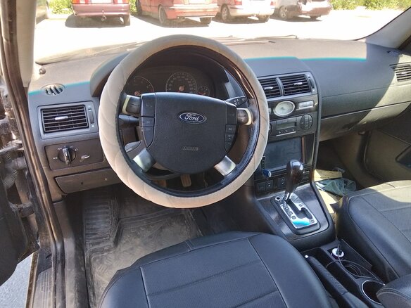 2004 Ford Mondeo III Рестайлинг, чёрный, 285000 рублей - вид 5