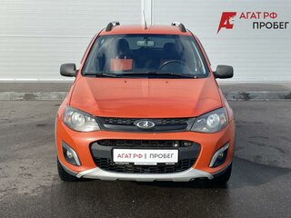 2015 Lada (ВАЗ) Kalina II, оранжевый, 540000 рублей, вид 2