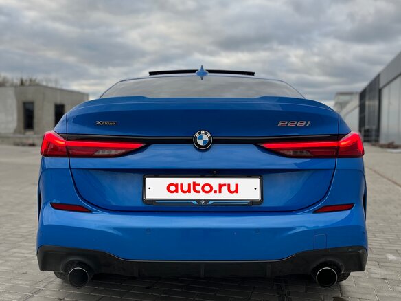 2020 BMW 2 серии 228i xDrive F44, голубой - вид 7
