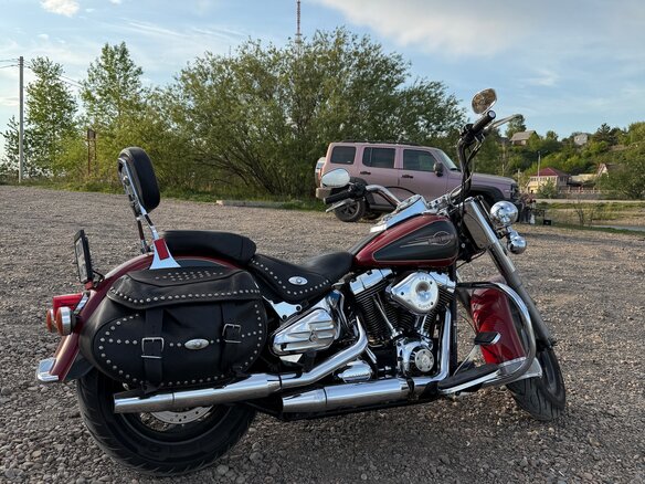 2007 Harley-Davidson Heritage, красный, 650000 рублей - вид 12