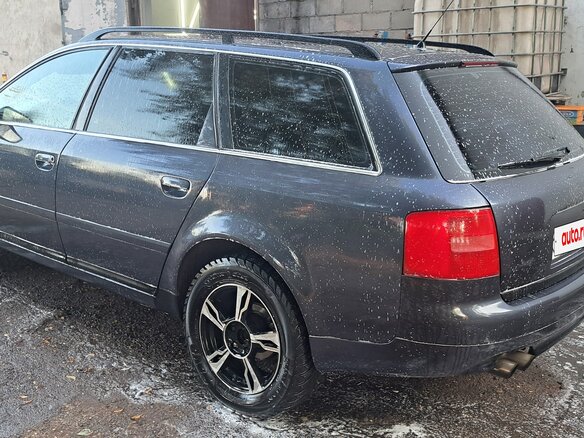 2002 Audi A6 II (C5) Рестайлинг, синий - вид 5