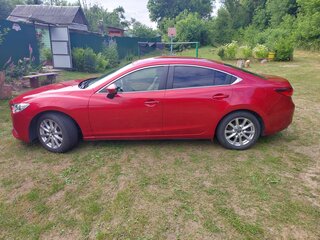 2016 Mazda 6 III (GJ) Рестайлинг, красный, 1450000 рублей, вид 5