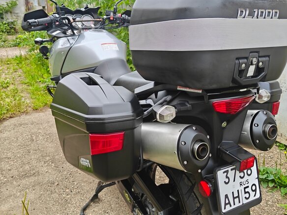 2008 Suzuki V-Strom 1000, серебристый, 549000 рублей - вид 5