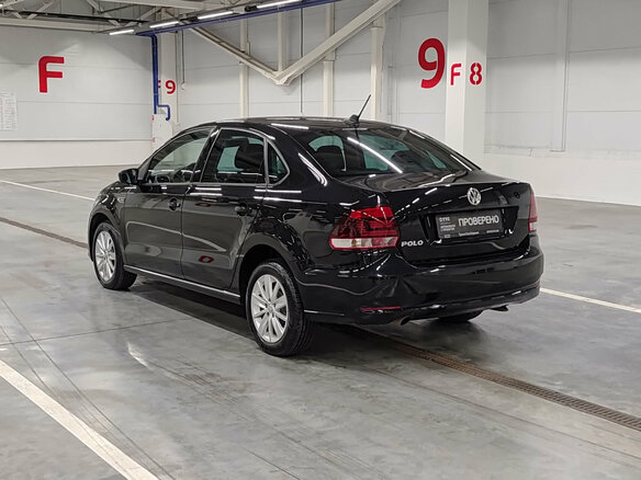 2019 Volkswagen Polo V Рестайлинг, чёрный - вид 6