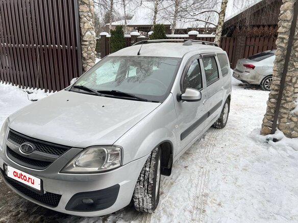 2014 Lada (ВАЗ) Largus I, серый, 850000 рублей