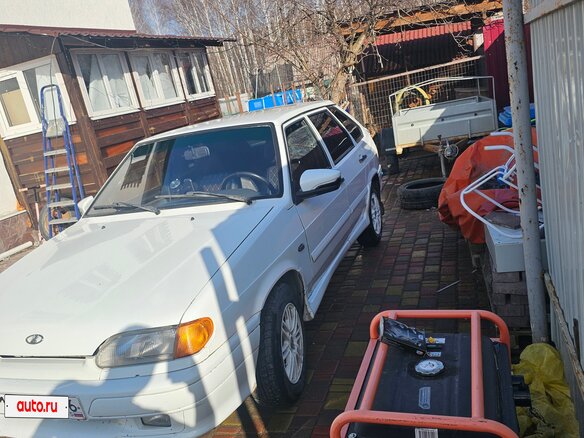 2014 Lada (ВАЗ) 2114, белый, 195000 рублей