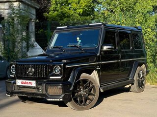 2008 Mercedes-Benz G-Класс AMG 55 AMG I (W463) Рестайлинг, чёрный, 3700000 рублей, вид 2