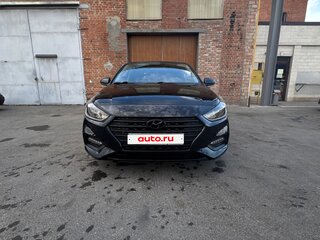 2019 Hyundai Solaris II, чёрный, 1550000 рублей, вид 1
