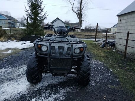 2016 Stels ATV-500, чёрный, 280000 рублей, вид 2