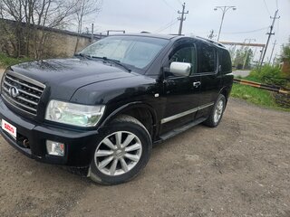 2009 Infiniti QX56 I Рестайлинг, чёрный, 1400000 рублей, вид 2