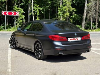 2018 BMW 5 серии 520d xDrive VII (G30/G31/G38), синий, 4000000 рублей, вид 2