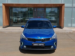 2021 Kia Rio IV Рестайлинг, синий, 1235000 рублей, вид 2