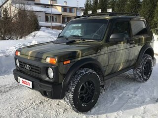 2024 Lada (ВАЗ) Niva Legend Bronto I, зелёный, 1999999 рублей, вид 3