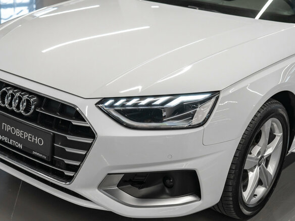2020 Audi A4 40 TFSI V (B9) Рестайлинг, белый - вид 22