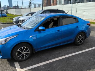 2017 Kia Rio IV, синий, 1200000 рублей, вид 1