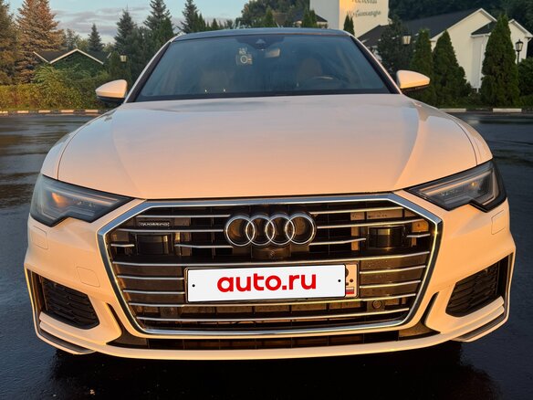 2020 Audi A6 45 TFSI V (C8), белый, 4100000 рублей