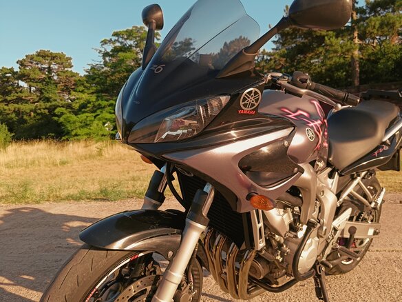 2007 Yamaha FZ6, серый, 470000 рублей - вид 7