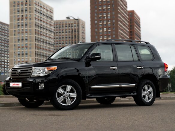 2014 Toyota Land Cruiser 200 Series Рестайлинг 1, чёрный, 4049999 рублей - вид 18