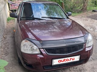 2008 Lada (ВАЗ) Priora I, красный, 280000 рублей, вид 1