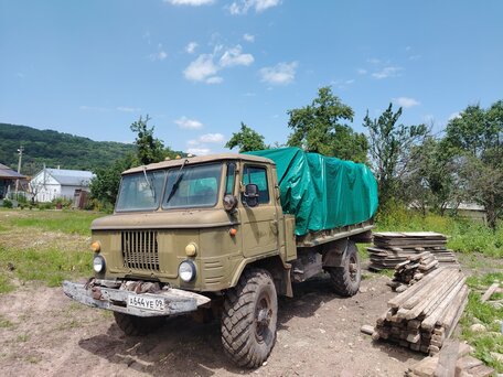 1990 ГАЗ 66, зелёный, 350000 рублей, вид 3