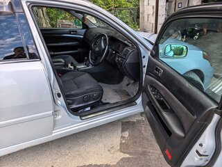 2002 Toyota Mark II Blit IX (X110), серый, 850000 рублей, вид 5